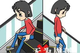 儿童安全乘坐自动扶梯常识问答图片