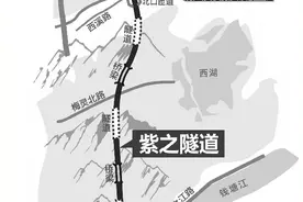 文一路到之浦路，20分钟！紫之隧道预计8月10日下周开通图片