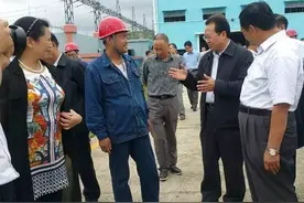 政协工作省政协副主席蒙启良赴我市调研“百千万”工程图片