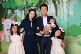 佟大为三胎儿子百天全家福曝光 百日宴注意事项图片