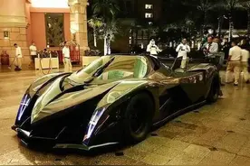 打喷嚏没来得及把鼻涕擦了，这台5000匹马力的车已到100码图片