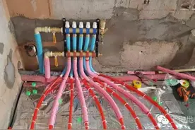 关于地暖分集水器图片