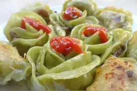 玫瑰花饺子：吃货情人节虐狗放大招，不服来战！图片