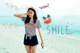 清纯美女三亚海边奇遇记，你喜欢大海吗？图片