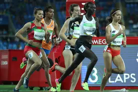田径——女子1500米预赛：安吉丽娜未能晋级图片