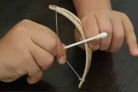 冰棍棒变身小弓箭，变废为宝只需几分钟！图片
