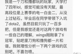 LOL和Dota2玩家分析两款游戏 LOL的喷子和外援太多图片
