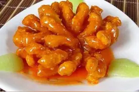 [糖醋里脊]  真的是饭店食堂必点的菜，以后可以自己做了！图片