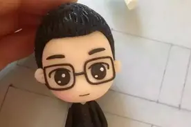卡通版的软陶钥匙扣，萌爆了图片