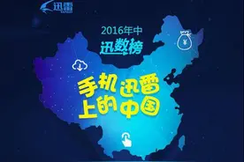 迅雷正式发布年中迅数榜，原来手机下载这么快！图片