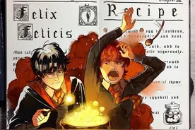 11幅手绘《哈利波特》插画，快来看大神笔记本里的奇妙世界图片