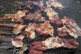 香飘三条街的丰阳烤牛肉图片