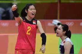朱婷是中国女排的超人！大力扣杀，无人能挡。图片