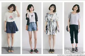 小女生夏日搭配总合集！不用再到处翻啦！都在这儿呢！图片
