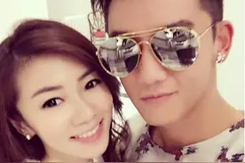 郑凯白富美女友曝光，眼睛比baby还要大！图片