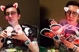 前央视名嘴李咏玩起了手机直播，首秀献给了恒述法师图片