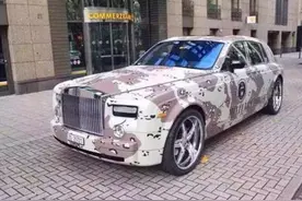 劳斯莱斯改装成这样就是糟蹋，有钱就是任性！图片