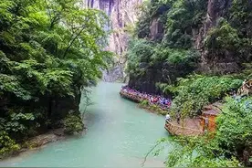 相聚八泉峡，另一番峡谷柔情图片