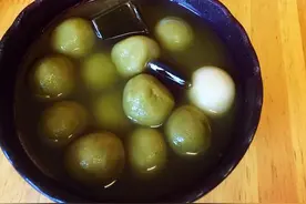 火遍全日本的抹茶糯米小丸子，其实你看一眼也会做！图片