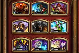 炉石传说从没合成过卡的零氪玩家 九职业金色头像成就达成图片