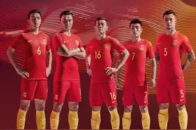 耐克正式发布中国男足国家队主客场球衣图片