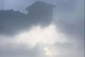 南通探险王国现海市蜃楼如天宫突然降临，网友热议好像我家图片