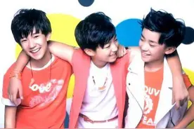 TFBOYS三小只齐晒出道奶照，陪伴才是最长的告白图片