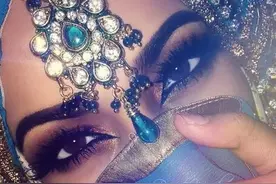 波西米亚妆，美哭了！图片