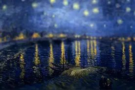 把梵高的画变成3D效果，点进来感受一下图片