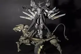 高达模型 MG神高达 玛雅神 1/100 改造重涂图片