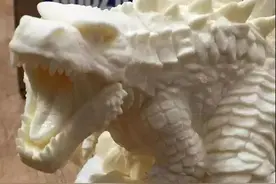 模型制作教程：哥斯拉GK件上色教程图片