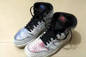 AJ1禁穿刷屏开始，赶紧DIY一双藤原浩闪电压压惊图片