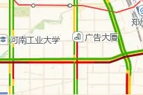 朝阳刺眼：郑州陇海高架一早5起事故，秒变停车场！图片