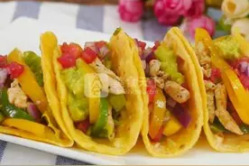 墨西哥鸡肉卷的做法图片