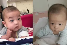 小哥俩练抬头，哥哥要比弟弟强视频封面