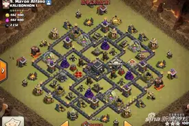 部落冲突九本部落战武神流最稳配兵及打法图片