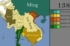 东南亚2000多年疆域变迁地图，这里是邻国最多的区域视频封面