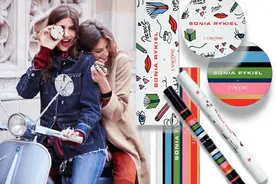 兰蔻携手Sonia Rykiel 推出限量版联名彩妆图片