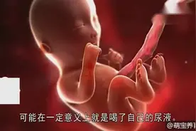 胎宝宝在孕妈肚子里喝羊水，不是因为渴，真相简直太有趣了！