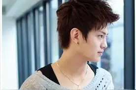 男士吹发造型设计教程图片