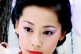这是张卫健的老婆，她在《仙剑》中饰演蝴蝶精还真美艳图片