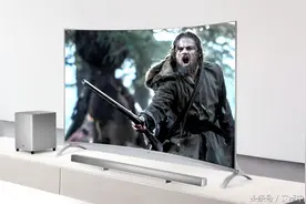 这台曲面电视我打95分，你给打几分？图片