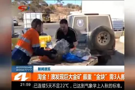 澳大利亚发现金矿，90公斤原石含63公斤黄金，金矿被武装部队控制视频封面