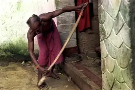 印度“蛇人” 不会捕蛇的小伙子没有结婚的资格图片