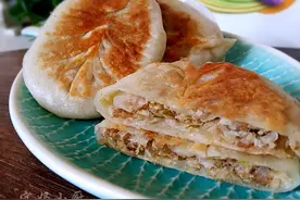 爱吃馅饼，这个馅的你肯定没吃过，皮薄馅大不腻，一顿能吃好几个图片