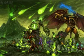魔兽世界： 教你怎么最安全地变身恐惧魔王加入燃烧军团引起混乱图片