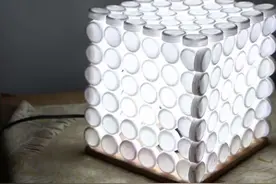 看起来价值几千块的灯，只花了几块钱就做好了图片