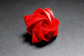 折纸教程：教你折卷心玫瑰视频封面