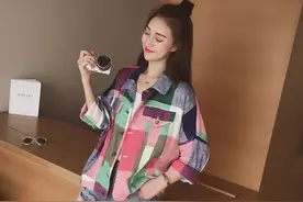 当前流行的时尚防晒轻薄透气衬衫~个性又不失女人昧！图片