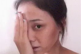 妆前妆后对比，学好化妆堪称整容图片